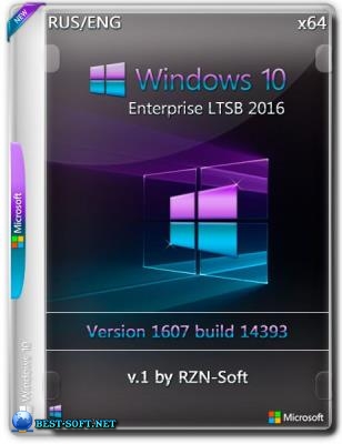 RZN-Soft Windows 10 LTSB 1607 x64 v1