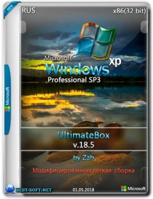 Windows XP Pro SP3 {x86} v.18.5 / by Zab