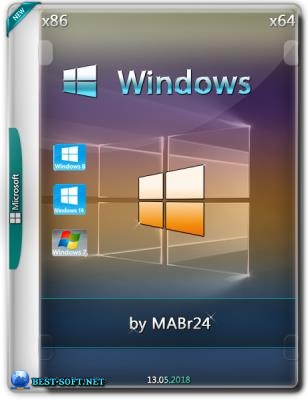  Windows 7 / 8.1 / 10 {x86/x64 (2018.05.12) by MABr24