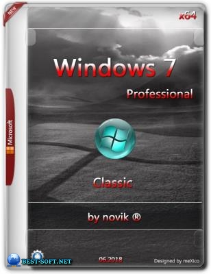Windows 7 Professional {x64} Classic / by novik  / "Full"