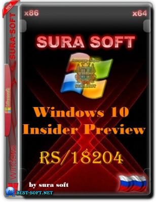 Windows 10 Insider Preview 18204.1001.180721-1657.RS PRERELEASE CLIENTCOMBINED UUP Redstone 6.by SUA SOFT x86 x64[2in2]