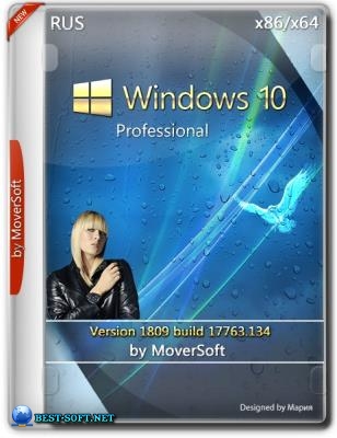 Windows 10 Pro version 1809 86/x64 MoverSoft 11.2018