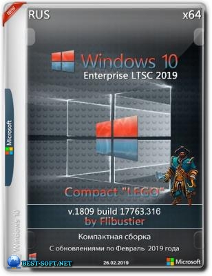 Windows 10 LTSC 2019 Compact [17763.316] by Flibustier (x86-x64)