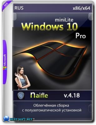 Windows 10 Pro 1803 17134.81 miniLite v.4.18 by naifle 64bit