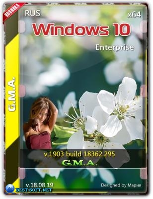 Windows 10  1903 G.M.A. v.18.08.19 x64