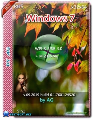 Windows 7 5in1 WPI & USB 3.0 + M.2 NVMe by AG 09.2019