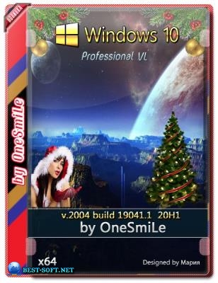Windows 10 PRO VL 20H1 by OneSmiLe [19041.1] 64bit