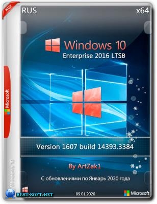 Windows 10 Enterprise 2016 LTSB (14393.3384 ) by ArtZak1