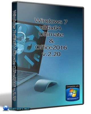 Windows 7x86x64 Ultimate & Office2016 by Uralsoft