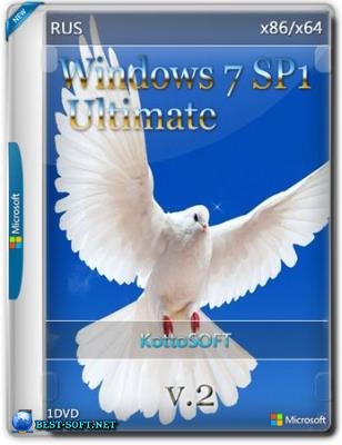 Windows 7 SP1 Максимальная KottoSOFT v.2 (x86-x64)