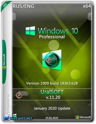 Windows 10x86x64 Pro (1909) 18363.628 by Uralsoft