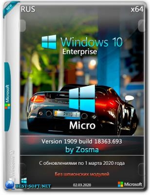 Windows 10 Enterprise x64    1909 build 18363.693 by Zosma