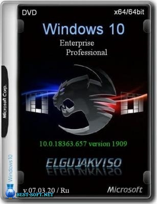 Windows 10 2in1 VL (x64) Elgujakviso Edition (v.07.03.20)