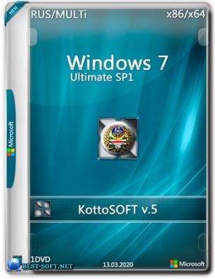 Windows 7 SP1 Ultimate (Ru\Mi) (x86\x64) v.5 by KottoSoft