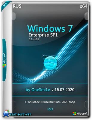 Windows 7 Enterprise SP1 by OneSmiLe [16.07.2020] (x64)