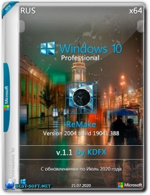 Windows 10 Pro 2004.19041.388 v.1.1 ReMake by KDFX (x64)
