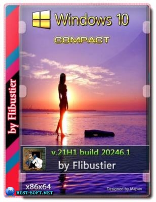 Сборка Windows 10 от Flibustier 21H1 Compact [20246.1] (x64)
