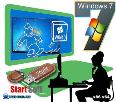   Windows 7 sp1 x86 x64 USB Flash Release by StartSoft 20-2020
