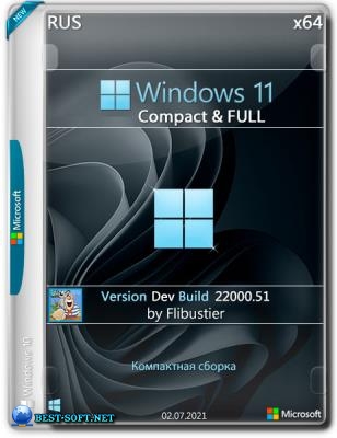 Windows 11 (Dev) Compact & FULL x64 [22000.51] (v203.07.2021)