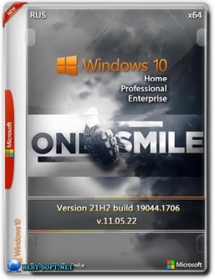 Windows 10 21H2 x64 Rus by OneSmiLe [19044.1706]