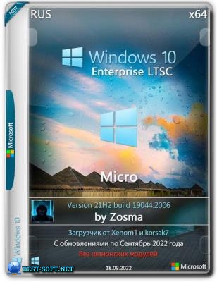 Windows 10 Enterprise LTSC x64 micro 21H2 build 19044.2006 by Zosma