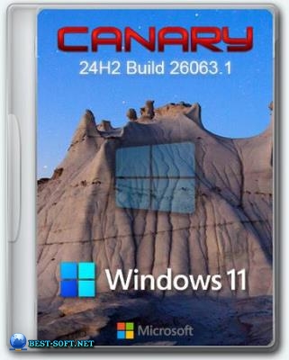 Windows 11 Pro  24H2 Build 26063.1 Canary