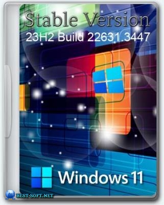 Windows 11 Pro Stable Version 23H2 [22631.3447] 