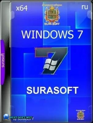 Windows 7 sp1 (5 in 1) x64     2024 [by SURASOFT]