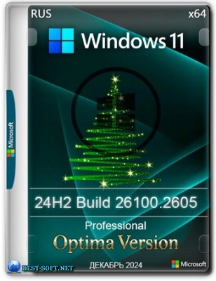 Windows 11 Pro 24H2 Build 26100.2605 Optima