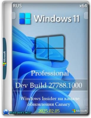 Windows 11 Pro Insider Preview Build 27788.1000 Canary