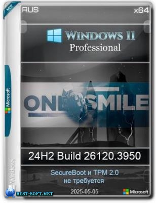 Windows 11 Pro by OneSmiLe 24H2 build 26120.3950