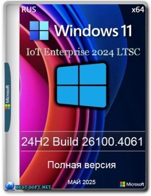 Windows 11 24H2 IoT LTSC Build 26100.4061  2025