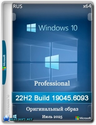 Windows 10 Pro 22H2 Build 19045.6093 Full  2025