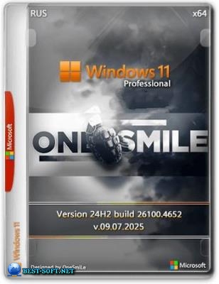 Windows 11 Pro by OneSmiLe 24H2 build 26100.4652