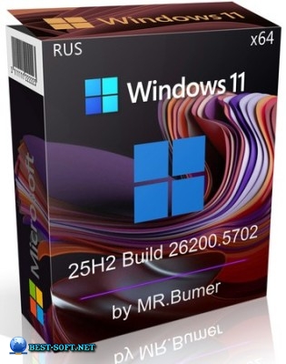 Windows 11 Pro 25H2 Build 26200.5702 by MR.Bumer