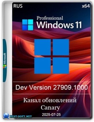 Windows 11 Pro Insider Preview Build 27909.1000 Canary