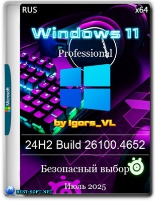 Windows 11 Pro 24H2 Build 26100.4652 by Igors_VL   
