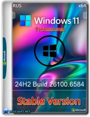 Windows 11 Pro 24H2 build 26100.6584 Stable