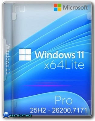 Windows 11 Pro 25H2 Build 26200.7171 Lite