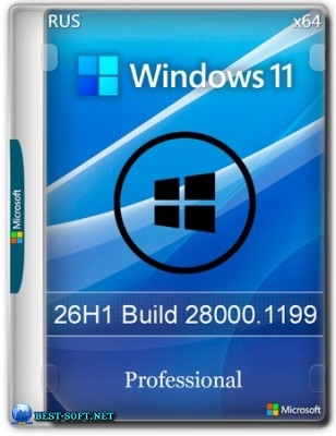 Windows 11 Pro 26H1 Build 28000.1199 Canary