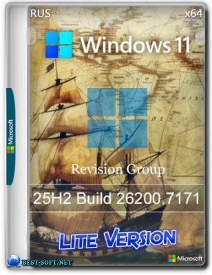 Windows 11 LITE 25H2 Build 26200.7171 c flblauncher by Revision