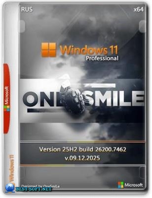 Windows 11 Pro by OneSmiLe 25H2 build 26200.7462