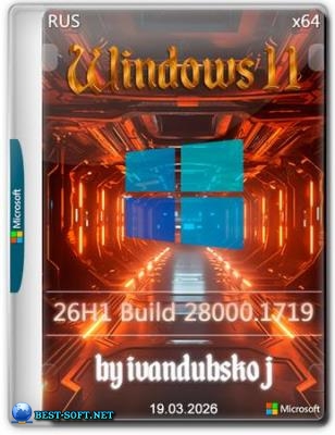 Windows 11 Pro 26�1 build 28000.1719 by ivandubskoj 19.03.2026