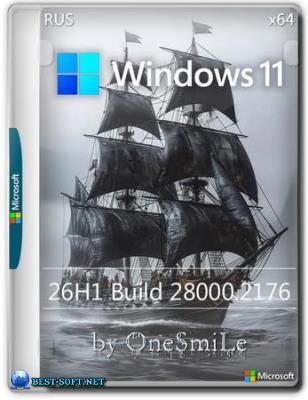 ������ Windows 11 26H1 Build 28000.2176 by OneSmiLe