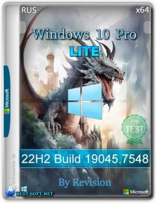 Windows 10 Pro 22H2 Lite Build 19045.7548 by Revision