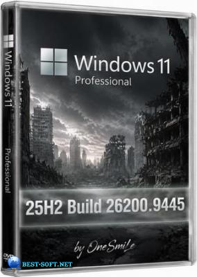 Windows 11 Pro 25H2 Build 26200.9445 by OneSmiLe