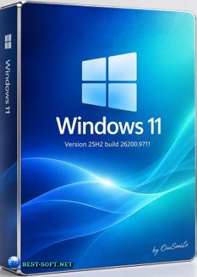 Windows 11 25H2 Build 26200.9711 by OneSmiLe