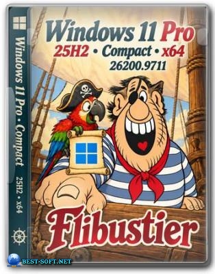 Windows 11 Pro Compact 25H2 Build 26200.9711 by Flibustier